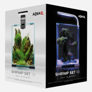 Aqua El Rejeakvarie 10liter D/N - sort